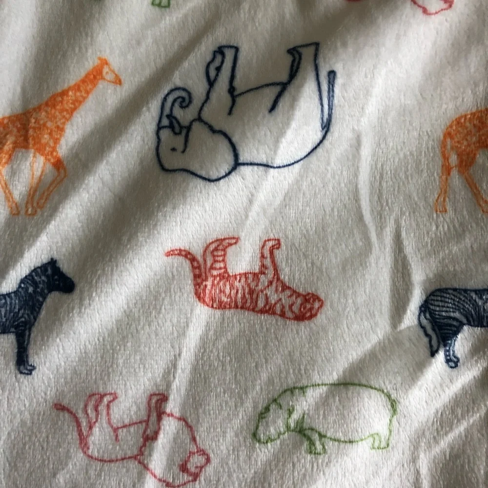 ACTIVITY PLAY MAT BABY BLANKET, zoo elephant ear, sensory noises, teethi…